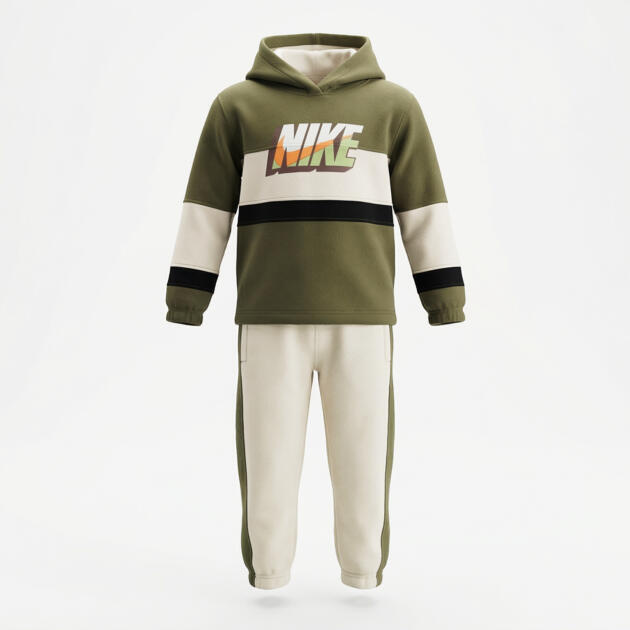 Sporty Fleece Hood Suit