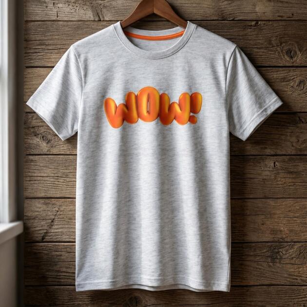 WOW! Graphic Print T-Shirt