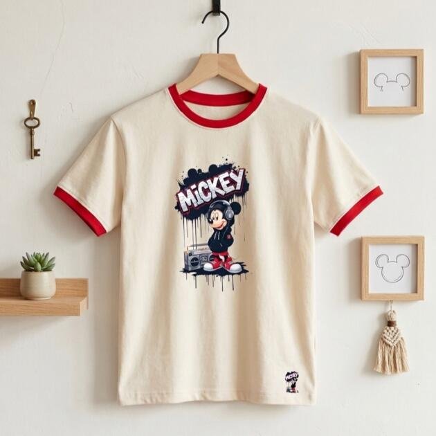 Hip-Hop Mickey Graphic Tee